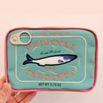 Load image into Gallery viewer, Sardine Can Cat Design Makeup Pouch N6E058