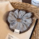 Load image into Gallery viewer, Womens Contrast Wave Knit Scrunchie N6K024