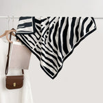 Load image into Gallery viewer, Retro Stripe Print Scarf Multi-Color Women M5A343