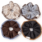 Load image into Gallery viewer, Womens Contrast Wave Knit Scrunchie N6K024