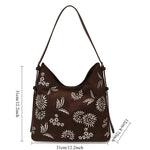 Load image into Gallery viewer, Women's Suede Tote Shoulder Crossbody Bag N6J180