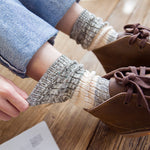 Load image into Gallery viewer, Thermal Weight Cotton the Calf Socks M5A069