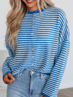 Load image into Gallery viewer, Striped Knit Cardigan Women Multiple Colors N5A732