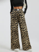 Load image into Gallery viewer, Retro Fashion Leopard Print Wide Leg Pants Women N6B071