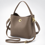 Load image into Gallery viewer, Women's Genuine Leather Bucket Shoulder Bag N6J165