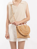 Load image into Gallery viewer, Handwoven Jute Crossbody Bag Beach Women N6C306