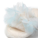 Load image into Gallery viewer, Floral Petal Open Toe Slippers Candy Color Plush M5A282