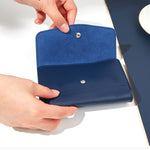 Load image into Gallery viewer, Portable Leather Jewelry Organizer Envelope Clutch S5P826