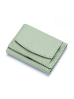 Load image into Gallery viewer, Blocking Mini Leather Wallet Women N6B207