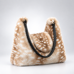 Load image into Gallery viewer, Women's Plush Large Tote Shoulder Bag N6J178