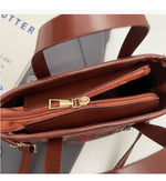 Load image into Gallery viewer, Plaid PU Bucket Bag Women Crossbody Shoulder Tote S5P720