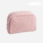Load image into Gallery viewer, Plush Makeup Bag Women Portable Cosmetic S5P750