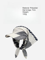 Load image into Gallery viewer, Polka Dot Scarf Sun Hat Women Vacation N6C367