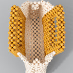 Load image into Gallery viewer, Handwoven Maple Bead Small Square Tote Women S5P968