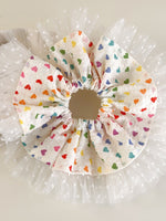 Load image into Gallery viewer, Dopamine Color Heart Bubble Scrunchie Women N6C016