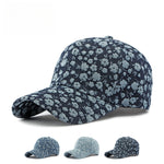 Load image into Gallery viewer, Floral Jacquard Structured Baseball Cap M5A270