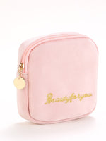 Load image into Gallery viewer, Velvet Cosmetic Pouch Large Capacity Makeup Bag N6A232