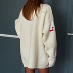 Load image into Gallery viewer, Dachshund Embroidered Cardigan Women V Neck N5A827