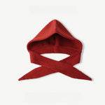 Load image into Gallery viewer, Letter Patch Scarf Hat Acrylic Knit Ear Warmer Beanie M5A314