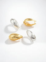 Load image into Gallery viewer, Teardrop Cuff Earrings Double Sided Texture Women N6C064