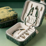 Load image into Gallery viewer, Travel Portable Leather Jewelry Case Organizer N6E070