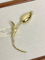 Load image into Gallery viewer, Tulip Bud Brooch Women Luxury Metal Pin N6A209