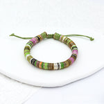 Load image into Gallery viewer, Waterproof Waxed Cord Braided Bracelet S5P625