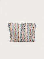 Load image into Gallery viewer, Color Woven Retro Cosmetic Bag Makeup Pouch N6B115
