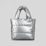 Load image into Gallery viewer, Lightweight Nylon Puffer Bag Women S5P792