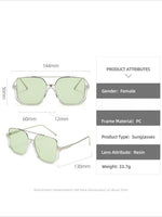 Load image into Gallery viewer, Oversized Blue Light Blocking Retro Glasses N6B161