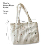 Load image into Gallery viewer, Quilted Down Jacket Tote Bag Women Large Capacity S5P663