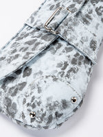 Load image into Gallery viewer, Distressed Leopard Print Asymmetric Hobo Bag Women N6C311