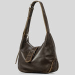 Load image into Gallery viewer, Retro Distressed Dumpling Bag Women S5P804