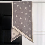 Load image into Gallery viewer, Bow Thin Resort Faux Cashmere Scarf Women Warm Cape M5A337