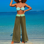 Load image into Gallery viewer, Three Piece Bikini Beach Shorts Separate Swimsuit N6A032