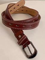 Load image into Gallery viewer, Retro Brown Belt Fashion PU Leather Buckle Strap N6C074
