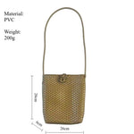 Load image into Gallery viewer, Minimalist Woven Shoulder Bag Casual Commuter Bag N6A120