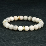 Load image into Gallery viewer, MAMA Bead Semi-precious Stone Stretch Bracelet Women N6D520
