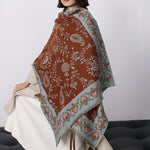 Load image into Gallery viewer, Vintage Paisley Faux Cashmere Scarf Women Warm M5A331