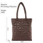 Load image into Gallery viewer, Large Capacity Tote Bag Women PU Hand Carry Commuter S5P726