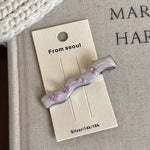 Load image into Gallery viewer, Colored Crystal Oval Hair Clip Acetate Duckbill Bangs S5P896