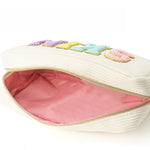 Load image into Gallery viewer, Corduroy Letter Print Makeup Bag Women S5P728