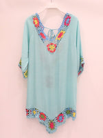 Load image into Gallery viewer, Crochet Lace Kimono Beach Cover Up Women N6D200