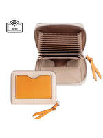 Load image into Gallery viewer, Genuine Leather Accordion Card Wallet Women N6D027