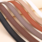 Load image into Gallery viewer, Business Letter Design Genuine Leather Belt Women N6H328