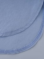 Load image into Gallery viewer, Tie Waist Scarf Collar Cotton Blouse Women Office N6A182