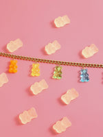 Load image into Gallery viewer, Stainless Steel Bear Tassel Pendant Necklace N6A202