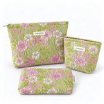 Load image into Gallery viewer, Womens Vintage Floral Jacquard Cosmetic Bag N6K114