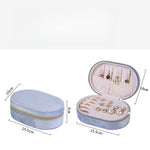 Load image into Gallery viewer, Velvet Jewelry Organizer Box Creative S5P830