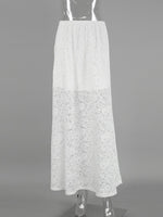 Load image into Gallery viewer, Sexy Lace Sheer High Waist A-Line Skirt N6D012